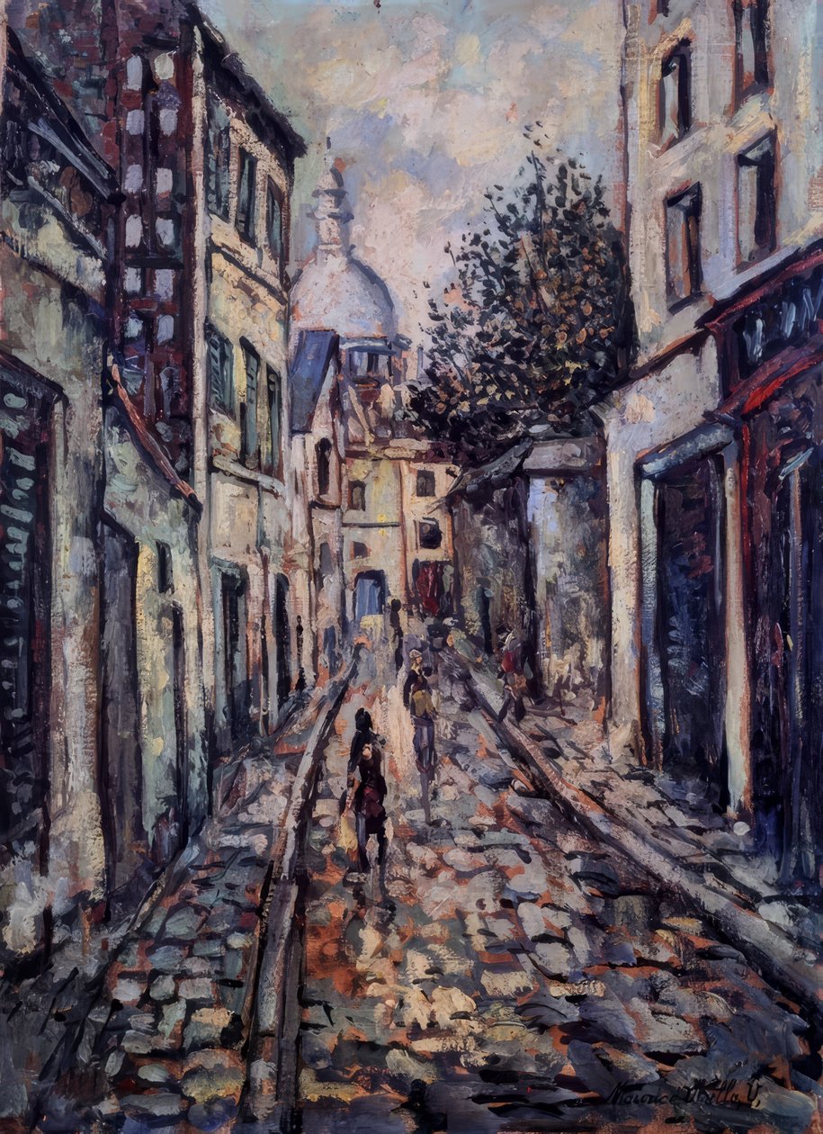 Montmartre autorstwa Maurice Utrillo
