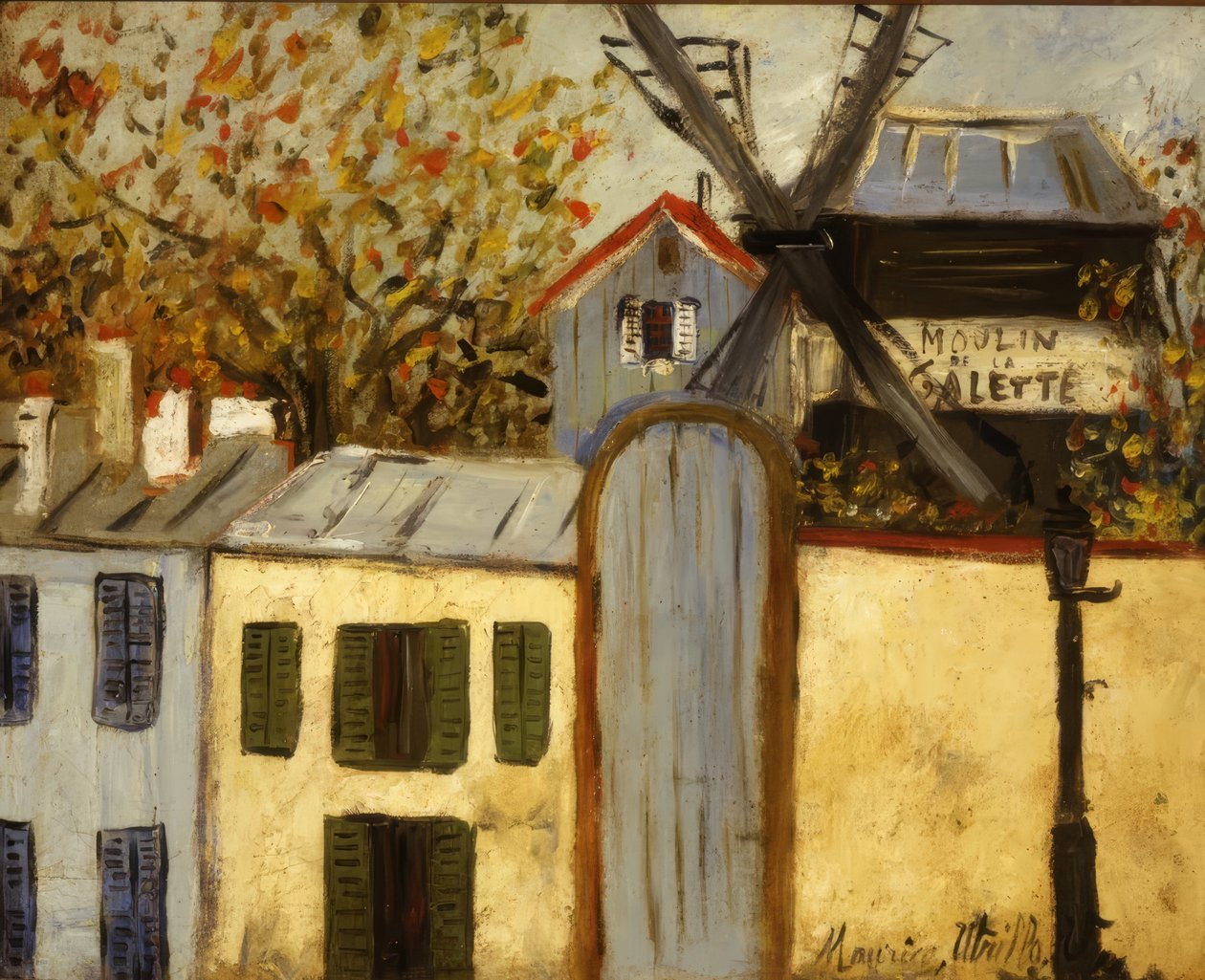 Młyn Galette autorstwa Maurice Utrillo