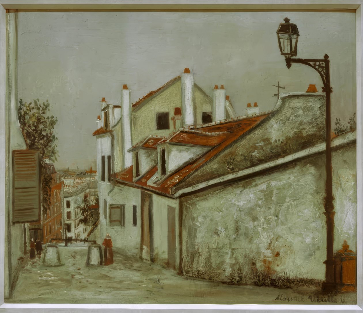 Ulica Mont-Cenis autorstwa Maurice Utrillo
