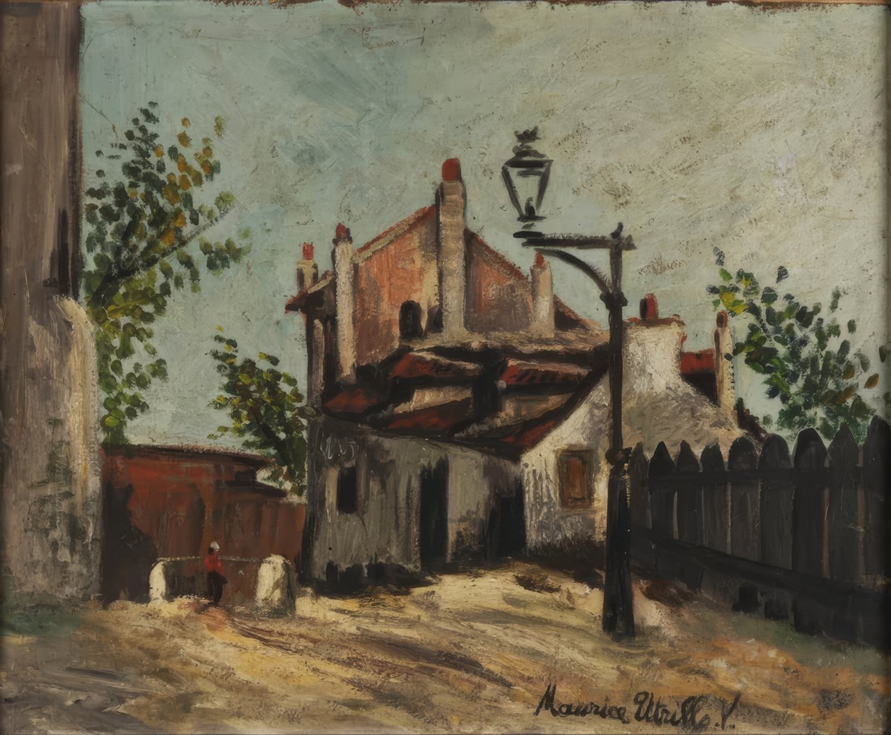 Ulica Mont-Cenis autorstwa Maurice Utrillo