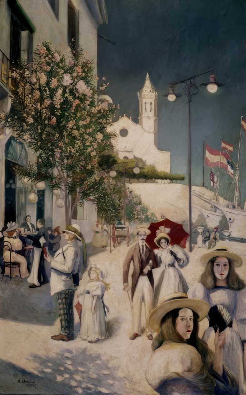 SITGES DEL PRERVINDRE – XX WIEK autorstwa Maurice Utrillo