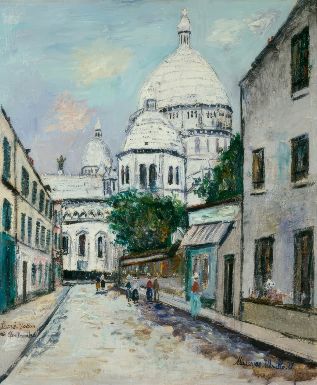 Sacré-Coeur w Montmartre autorstwa Maurice Utrillo