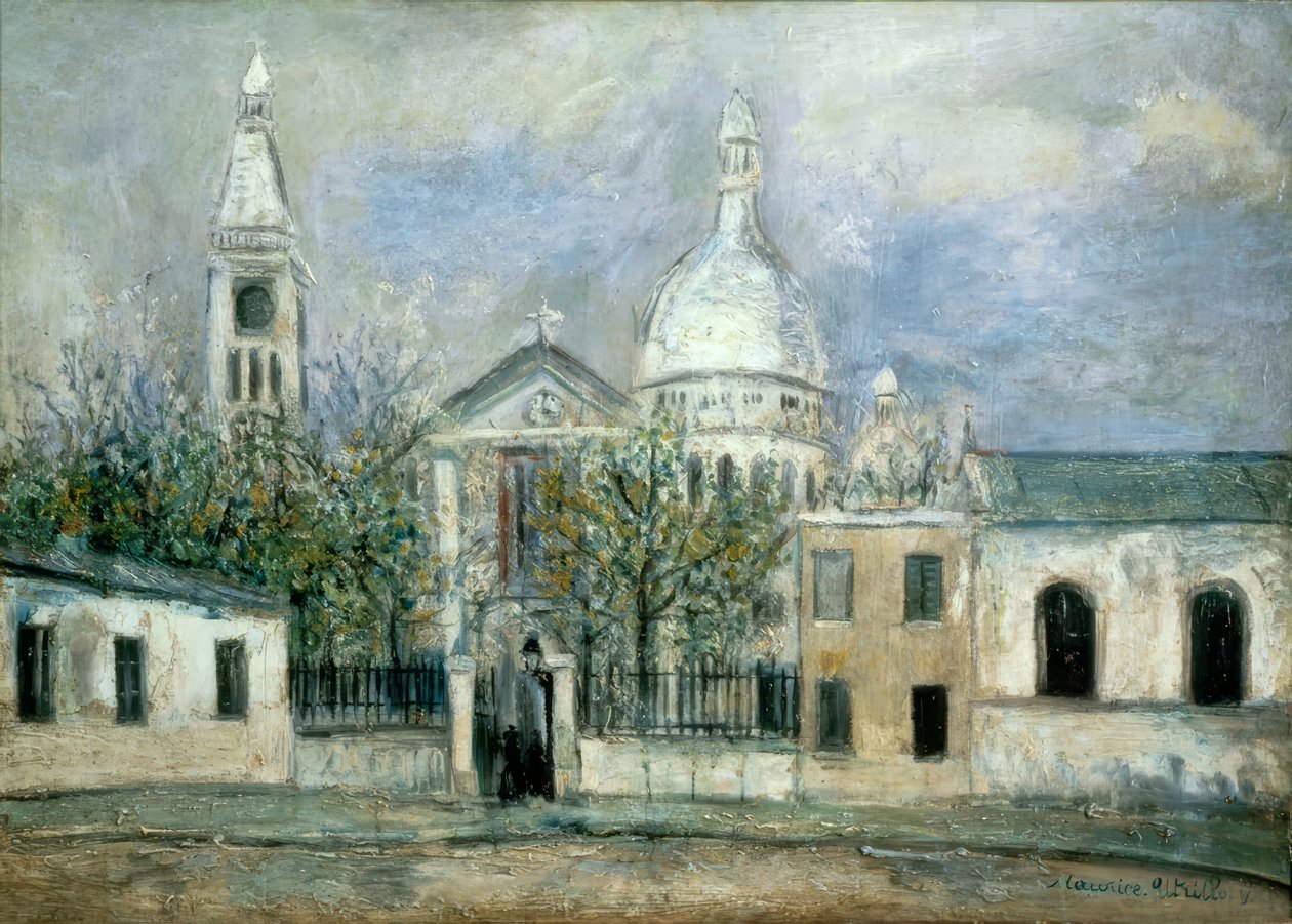 Saint-Pierre-de-Montmartre autorstwa Maurice Utrillo