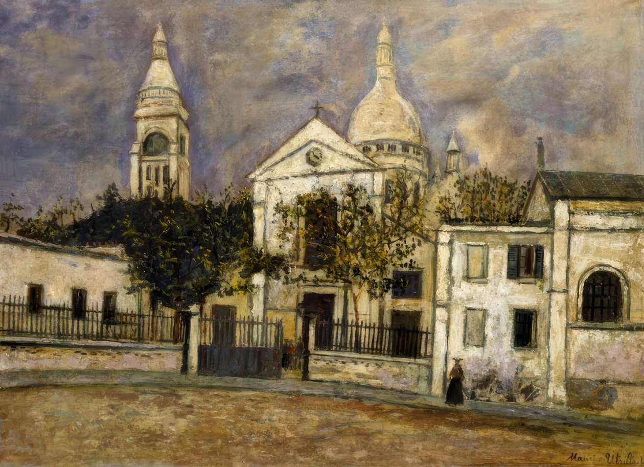 Saint-Pierre-de-Montmartre autorstwa Maurice Utrillo