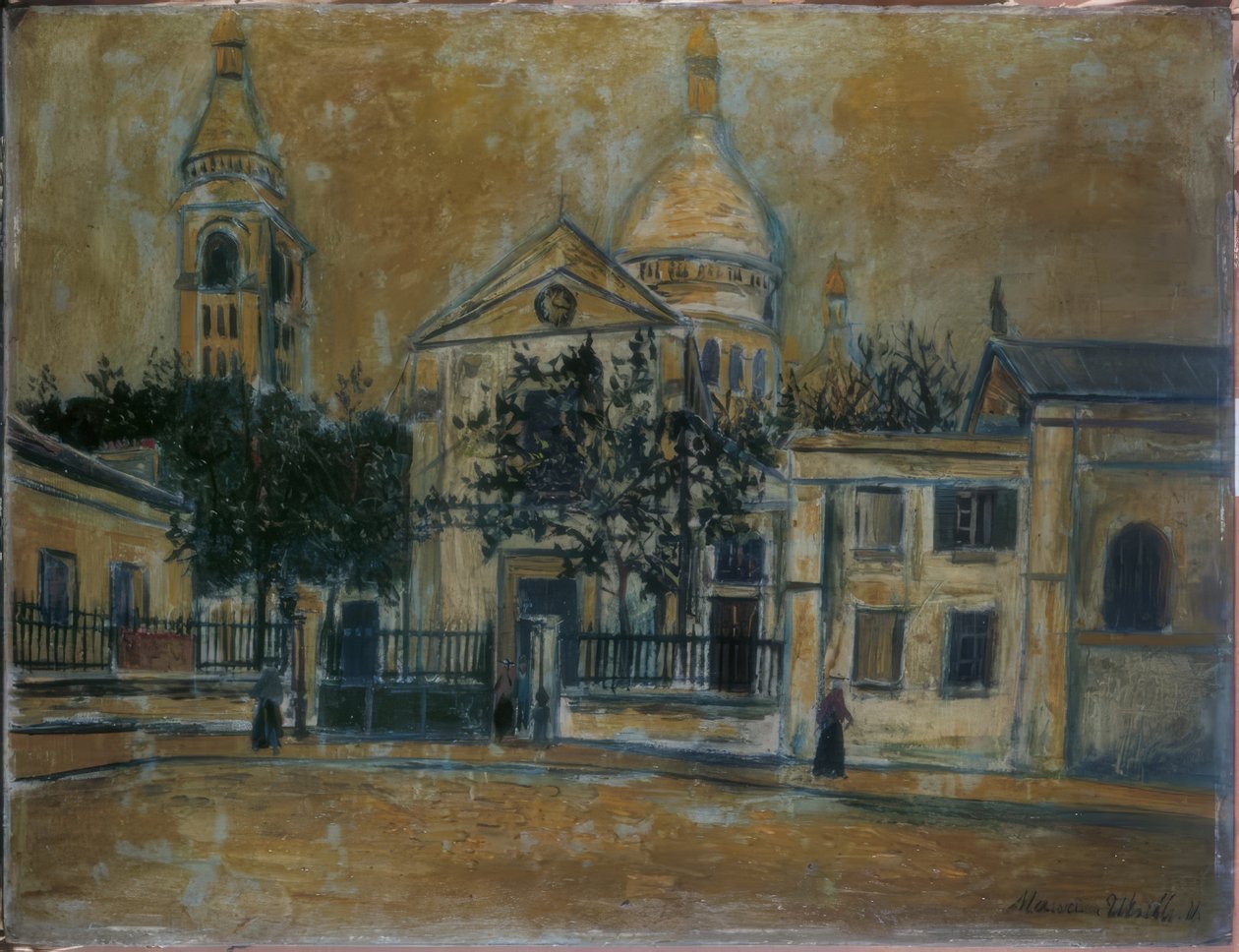 Święty Piotr z Montmartre autorstwa Maurice Utrillo