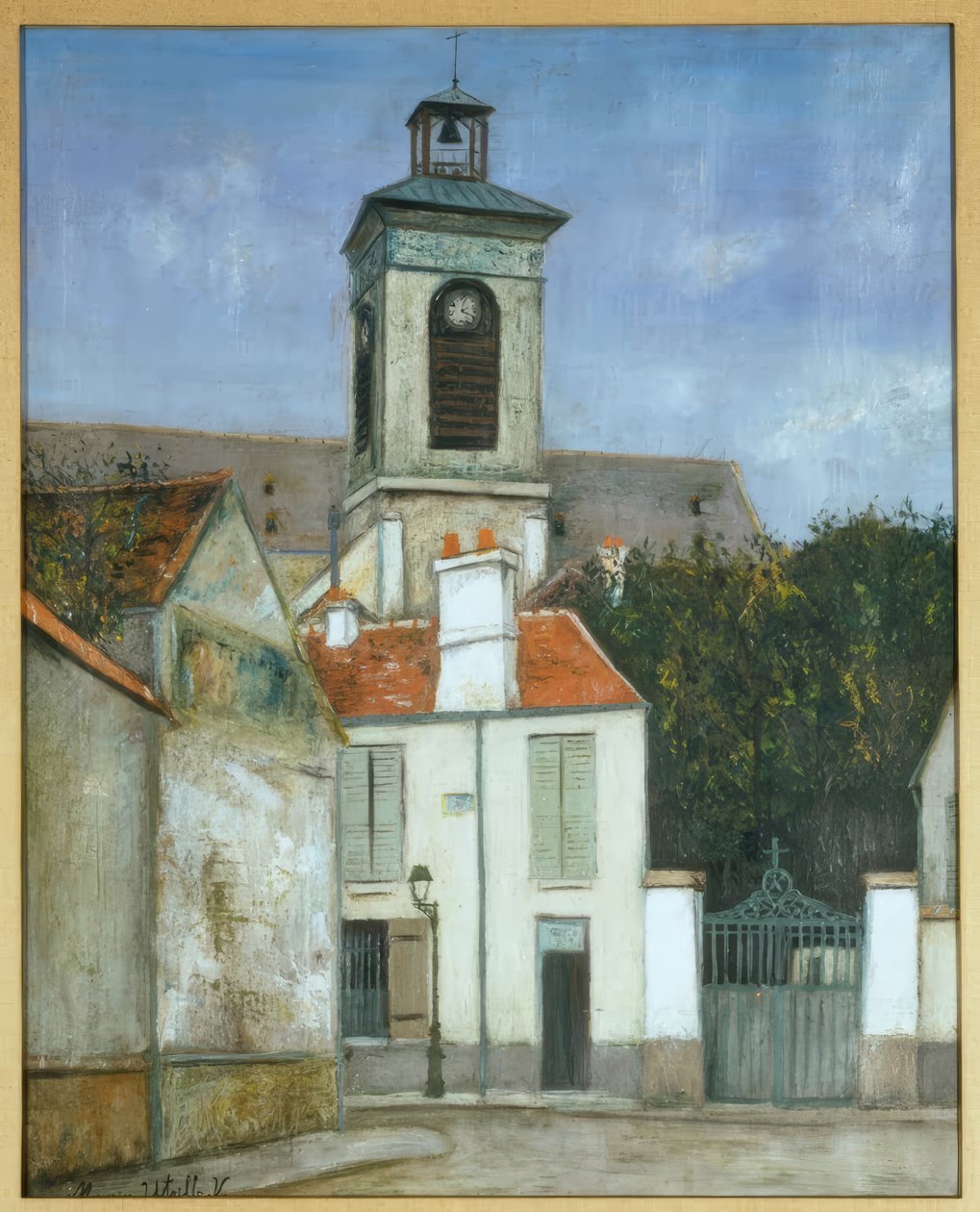 Święta Małgorzata w Paryżu autorstwa Maurice Utrillo
