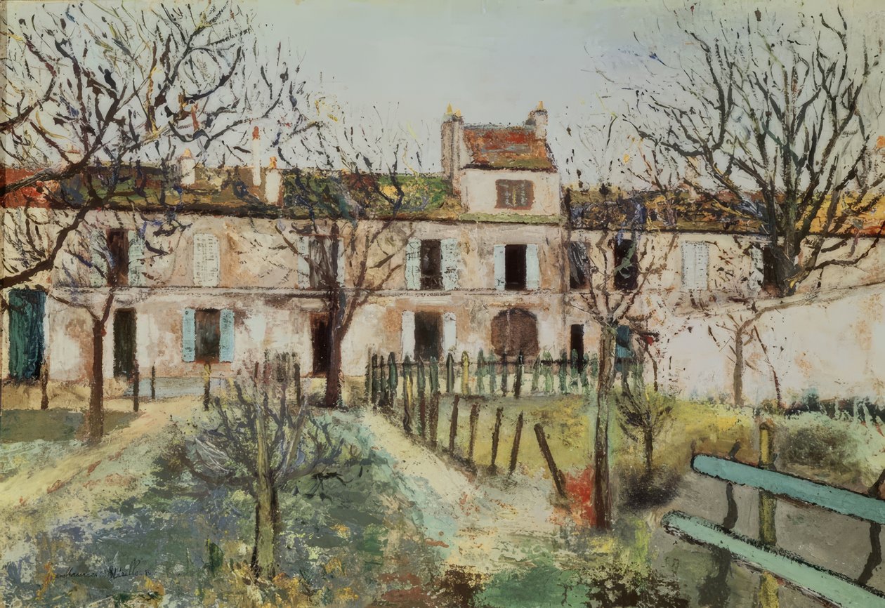 Ogród w Montmagny  autorstwa Maurice Utrillo