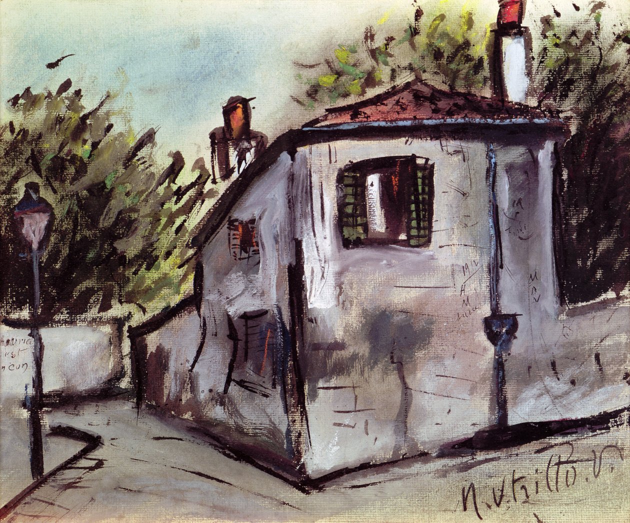 Dom Berlioza autorstwa Maurice Utrillo