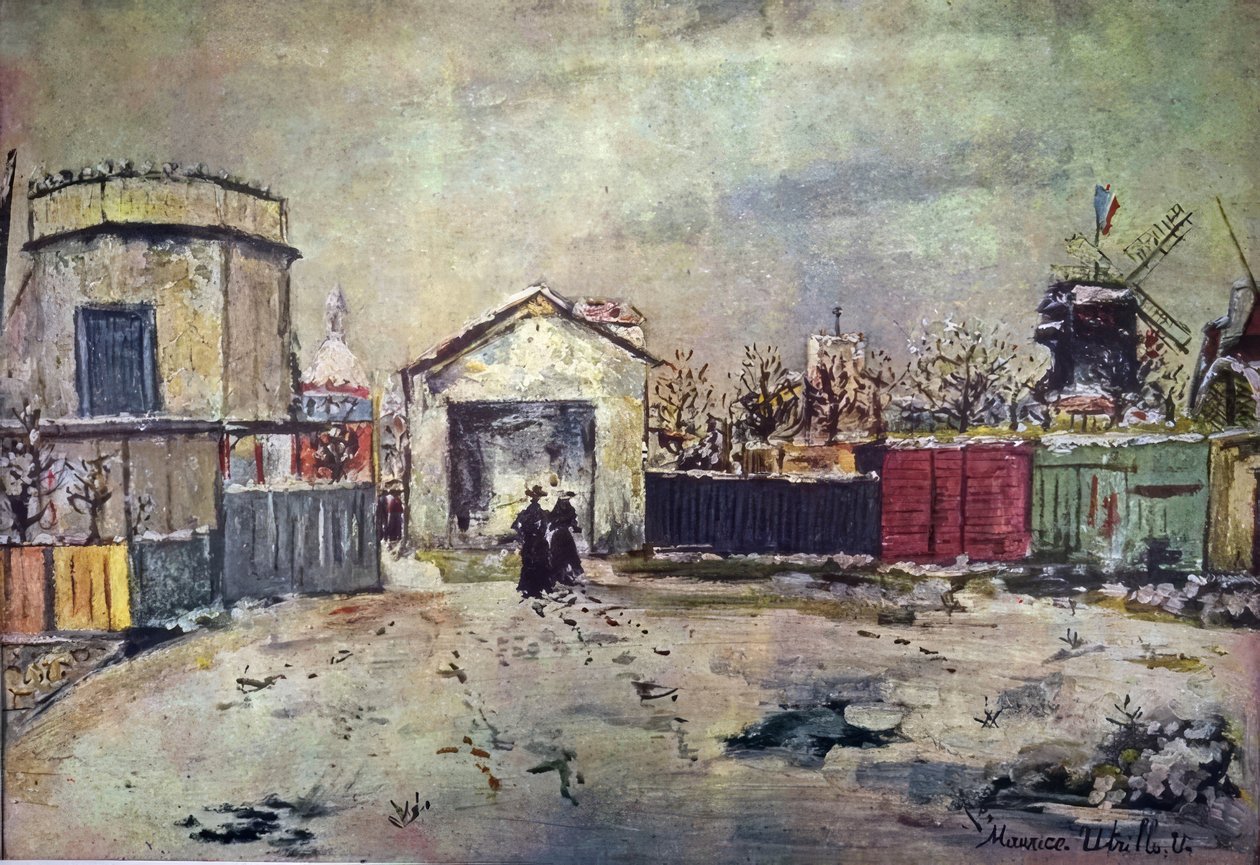 Wieża Filozofa autorstwa Maurice Utrillo