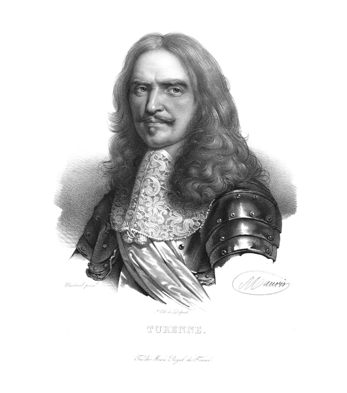 Henri de la Tour dAuvergne, ok. 1820 r. autorstwa Maurin