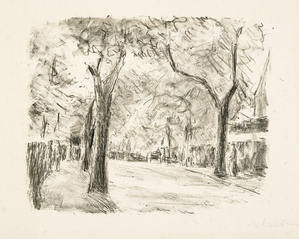 Allee autorstwa Max Liebermann