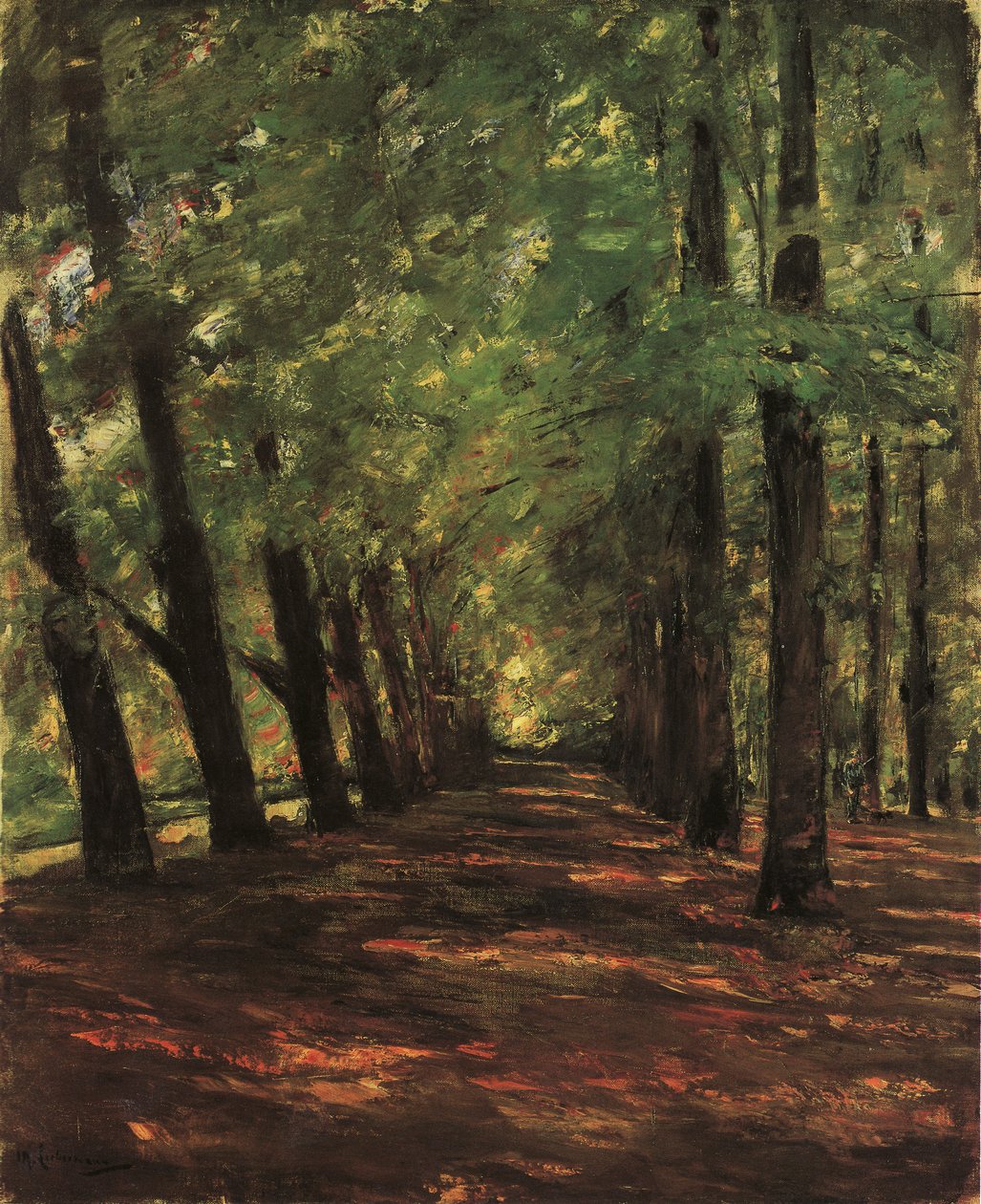 Allee w Overveen autorstwa Max Liebermann