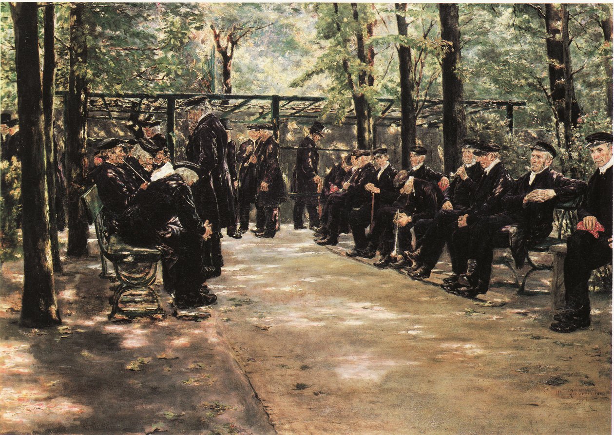 Altmännerhaus w Amsterdamie autorstwa Max Liebermann
