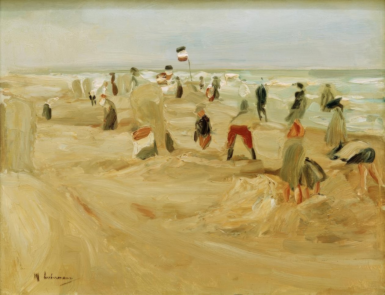 Am Strand von Noordwijk autorstwa Max Liebermann