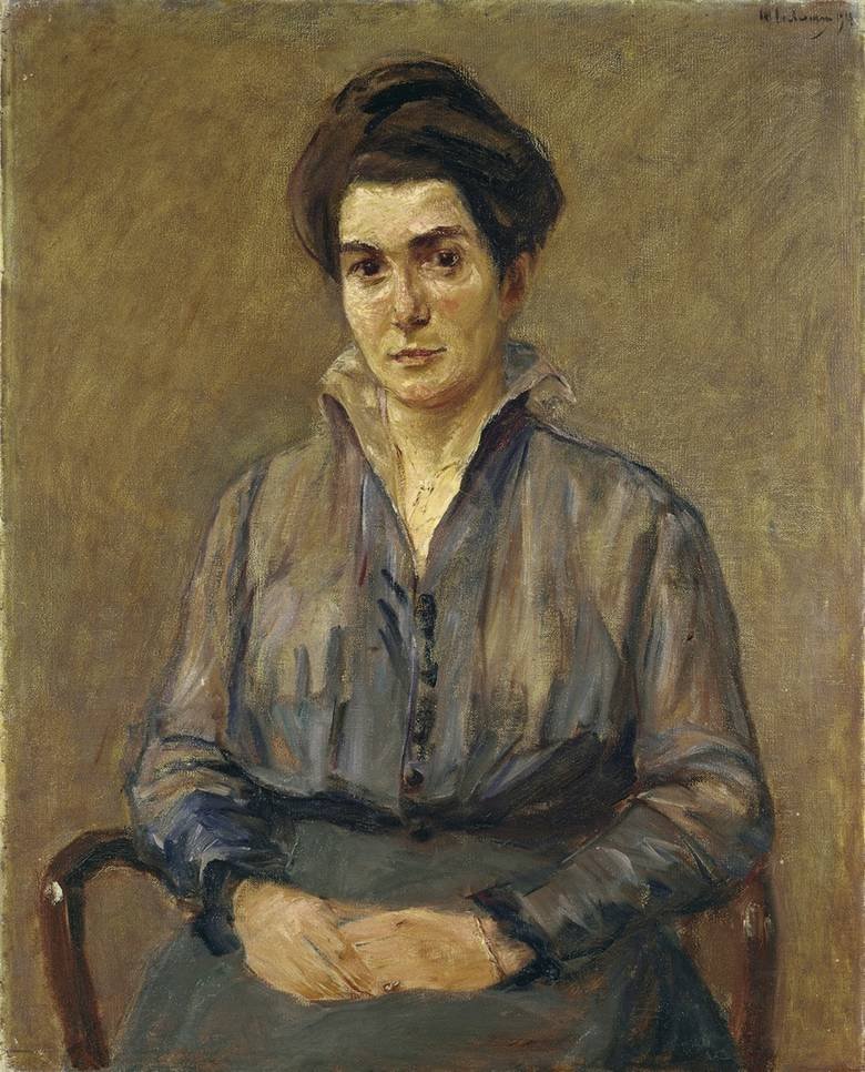 Portret Cäcilie Markus autorstwa Max Liebermann