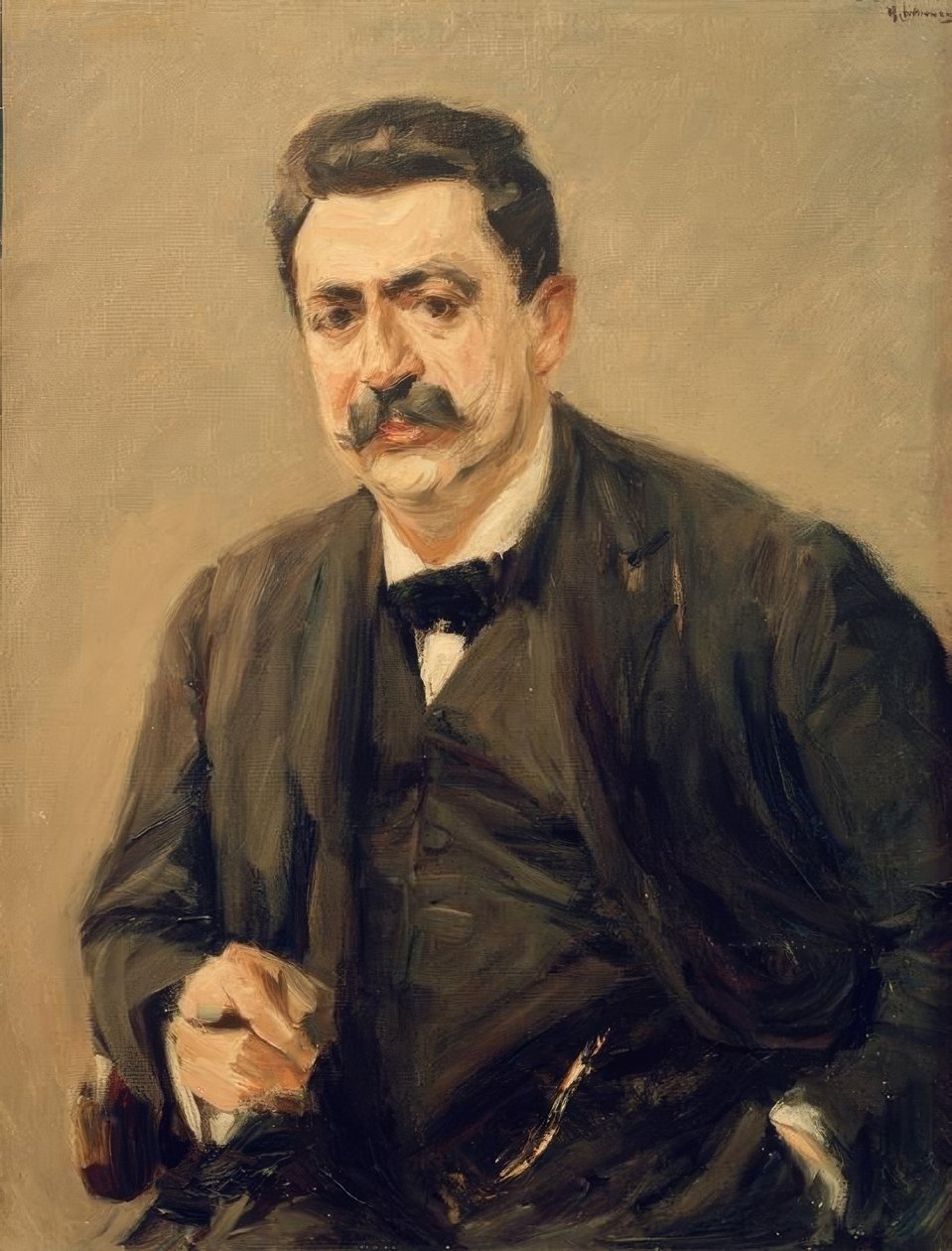 Portret dr. Juliusz Eliasz autorstwa Max Liebermann