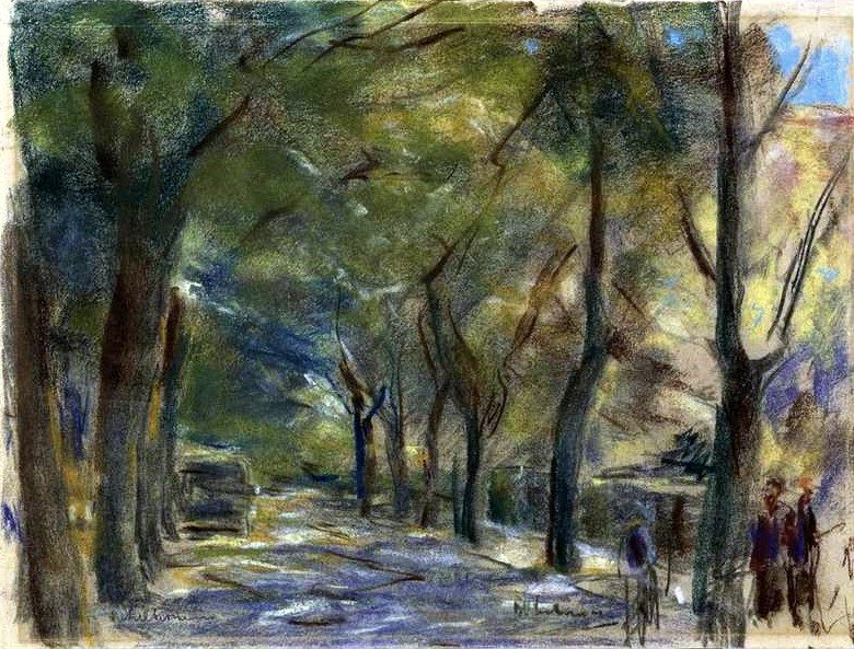 Colomierstrasse w Wannsee autorstwa Max Liebermann