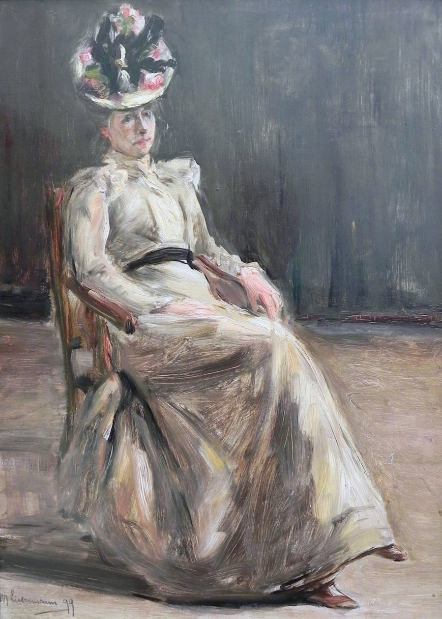 Portret damy autorstwa Max Liebermann