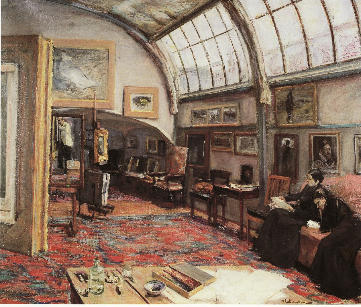 Pracownia artysty autorstwa Max Liebermann