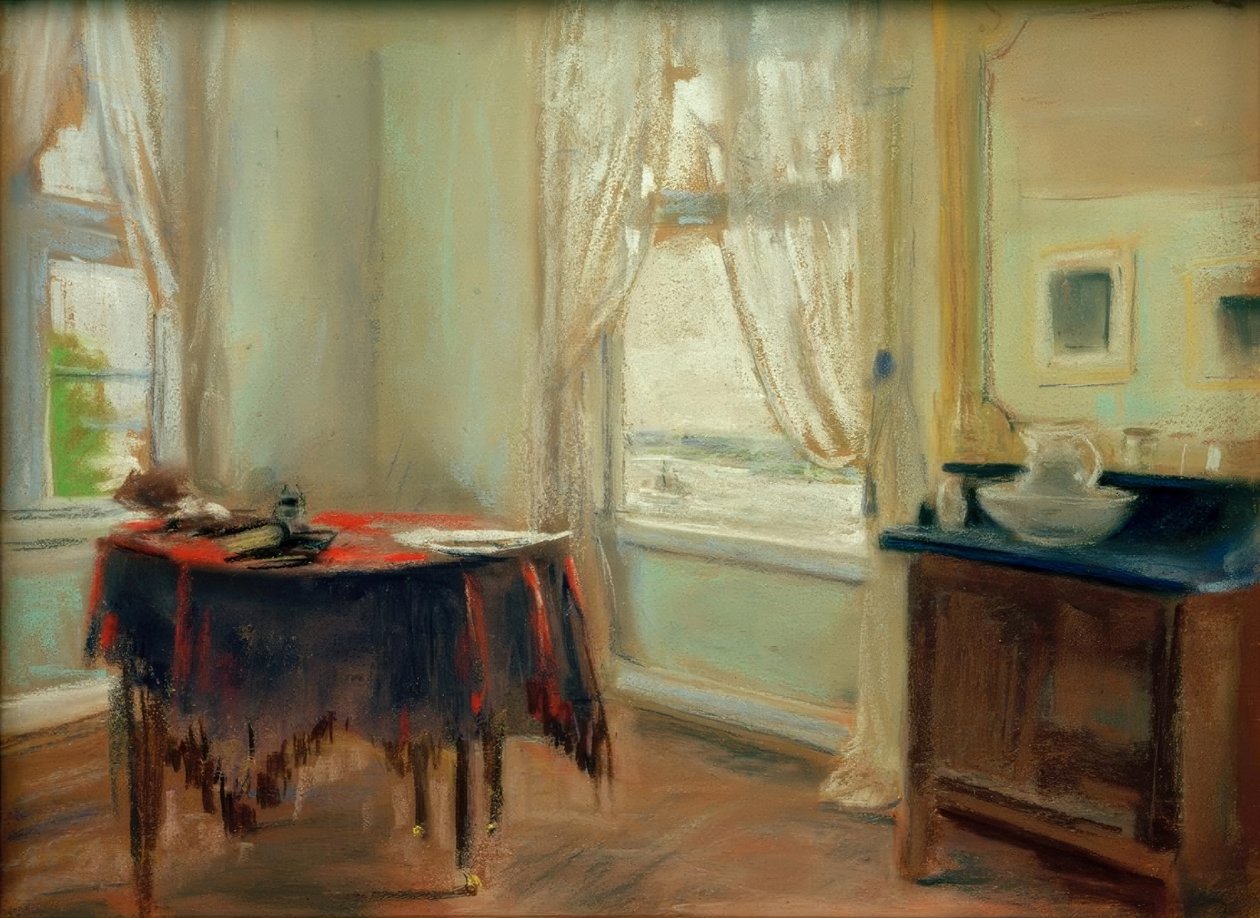Pokój artysty u Jacoba w Nienstedten autorstwa Max Liebermann
