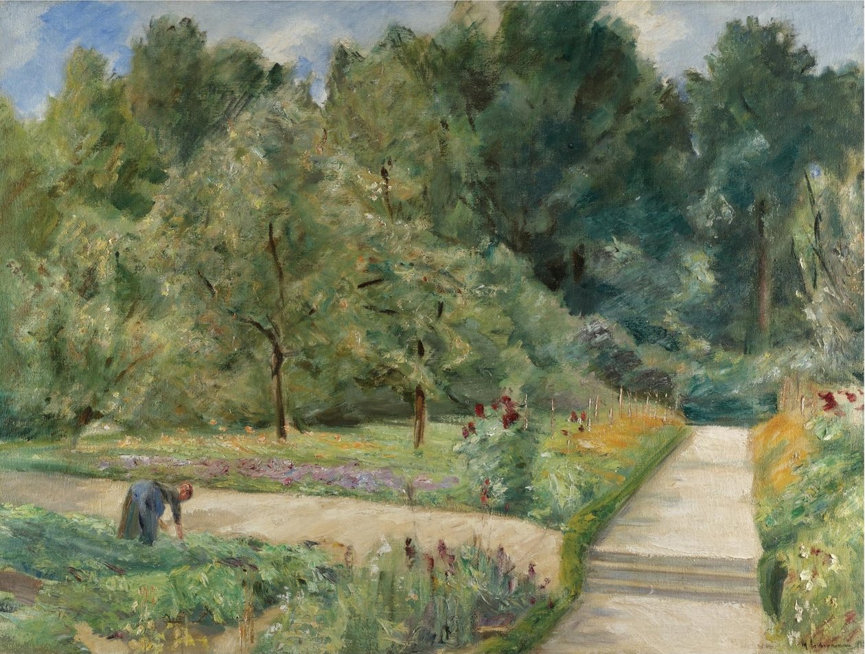 Ogród kuchenny w Wannsee na zachodzie autorstwa Max Liebermann