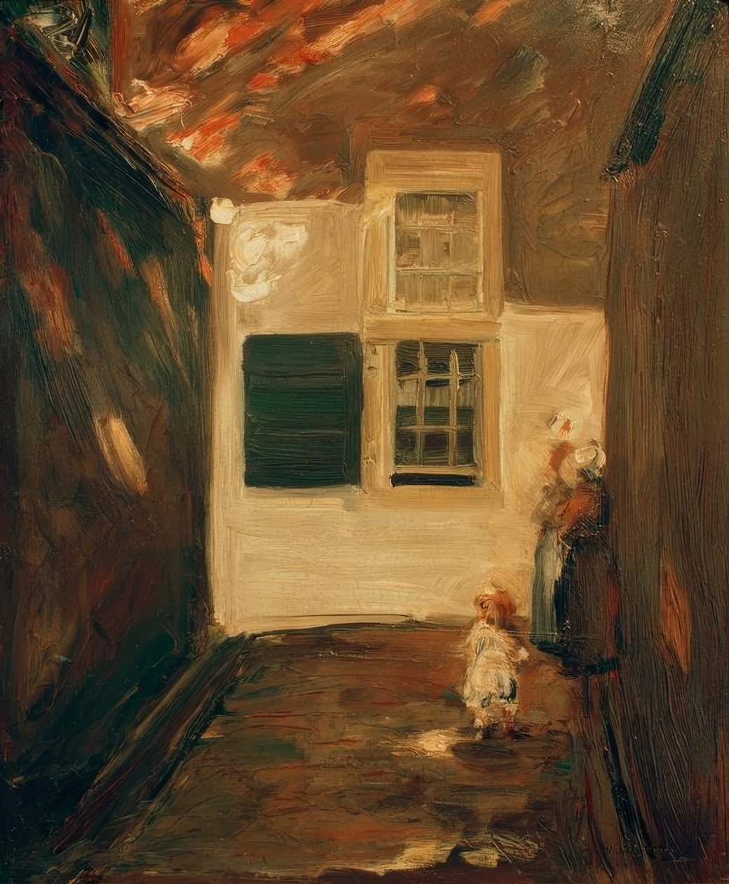 Aleja w Lejdzie autorstwa Max Liebermann