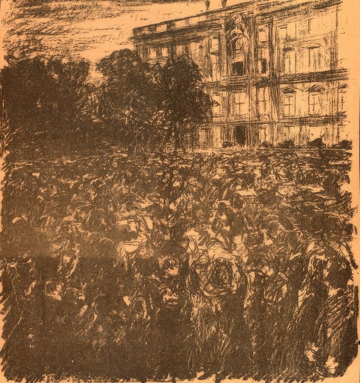 Nie znam już żadnej imprezy, znam tylko Niemców autorstwa Max Liebermann