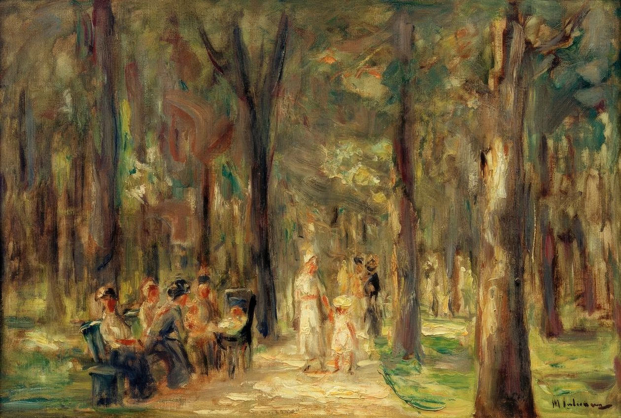 W zoo autorstwa Max Liebermann