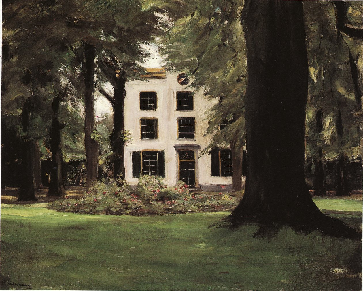 Wiejski dom w Hilversum autorstwa Max Liebermann