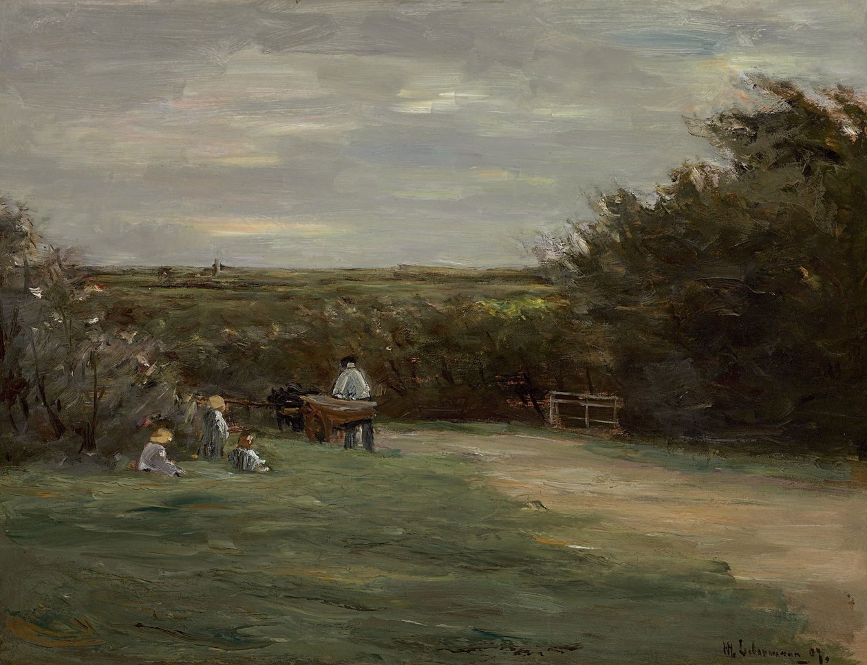 Krajobraz w Noordwijk, Noordwijk-Binnen autorstwa Max Liebermann