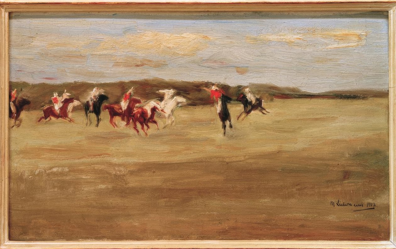 Gracz polo autorstwa Max Liebermann