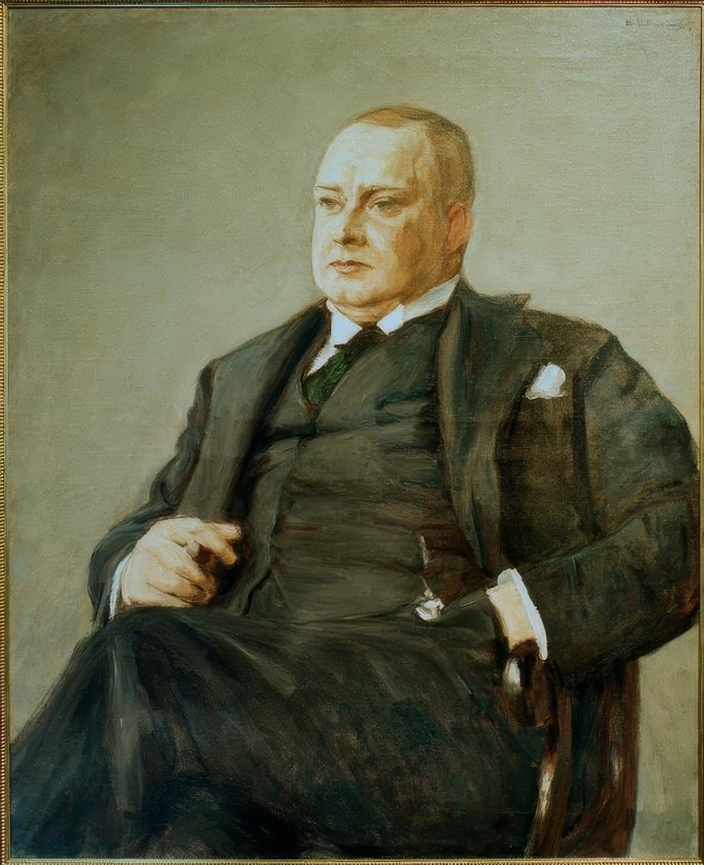 Portret Otto Wolffa autorstwa Max Liebermann