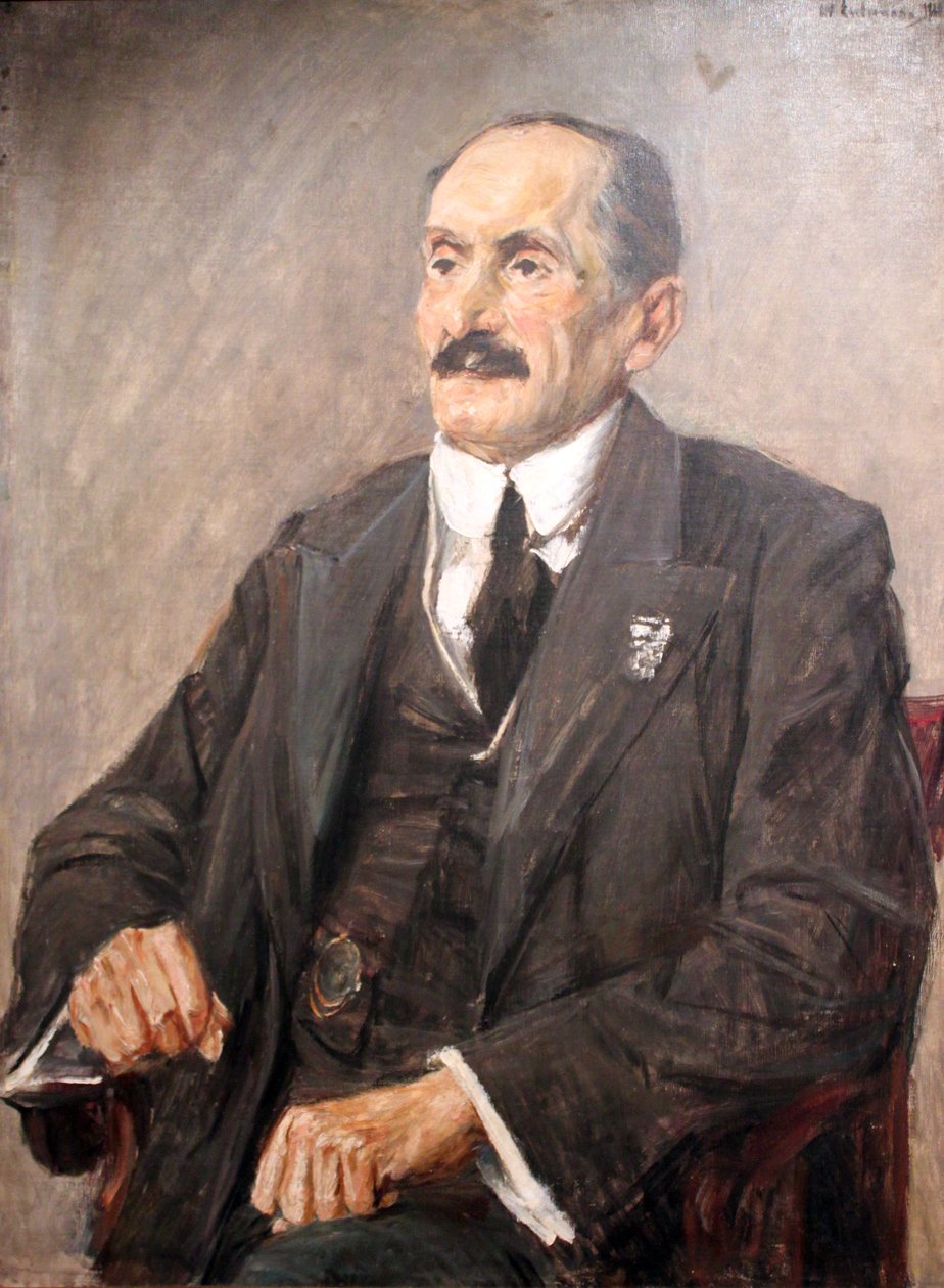Portret Oscara Cassela autorstwa Max Liebermann