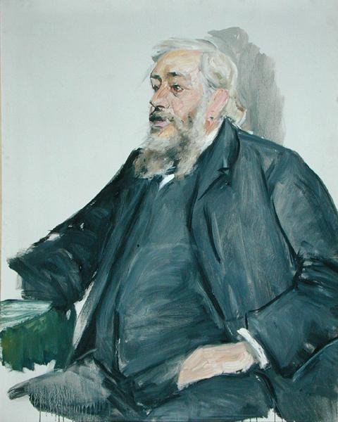 Drugie studium profesora Justusa Brinckmanna autorstwa Max Liebermann