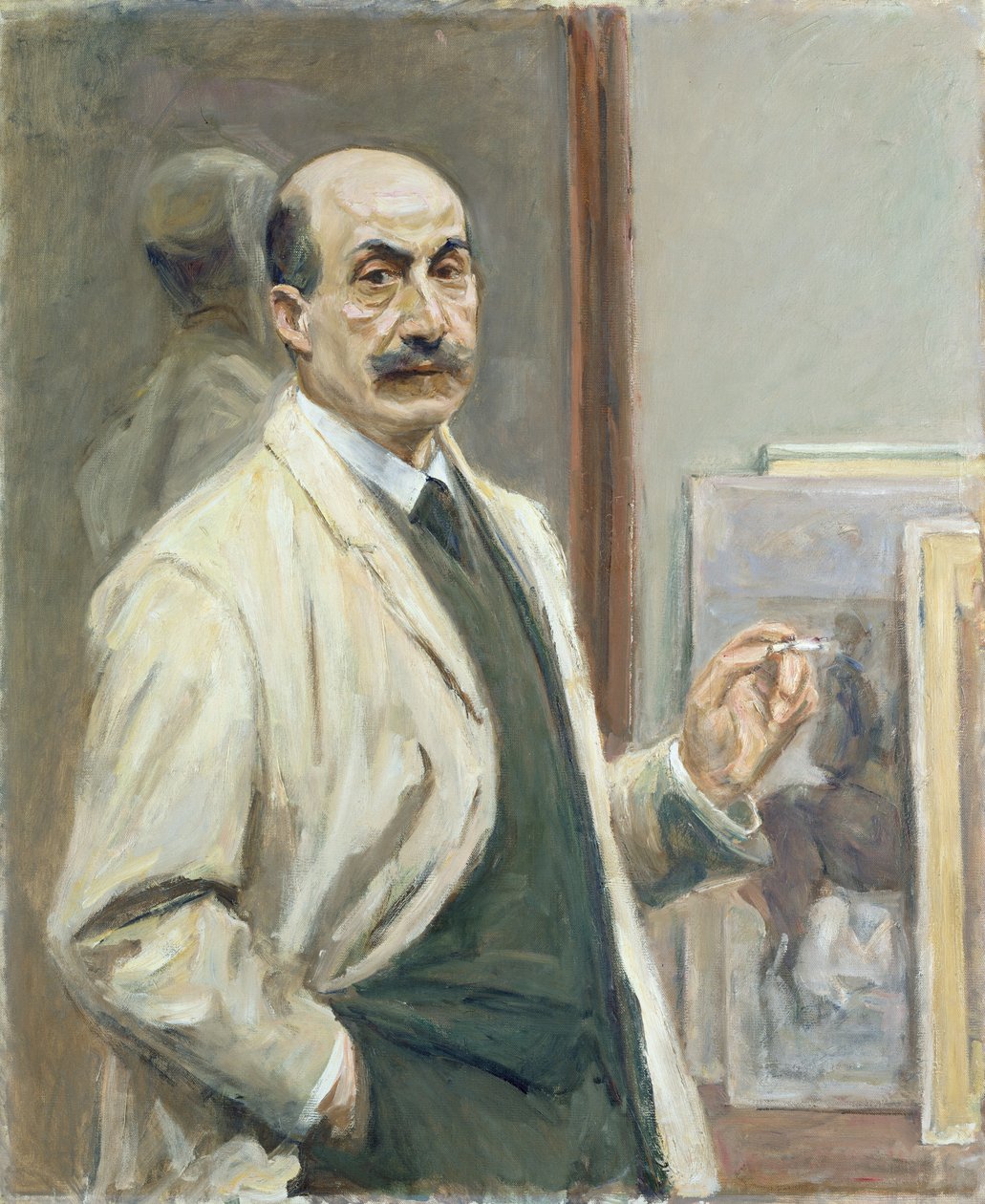 Autoportret, 1910 autorstwa Max Liebermann