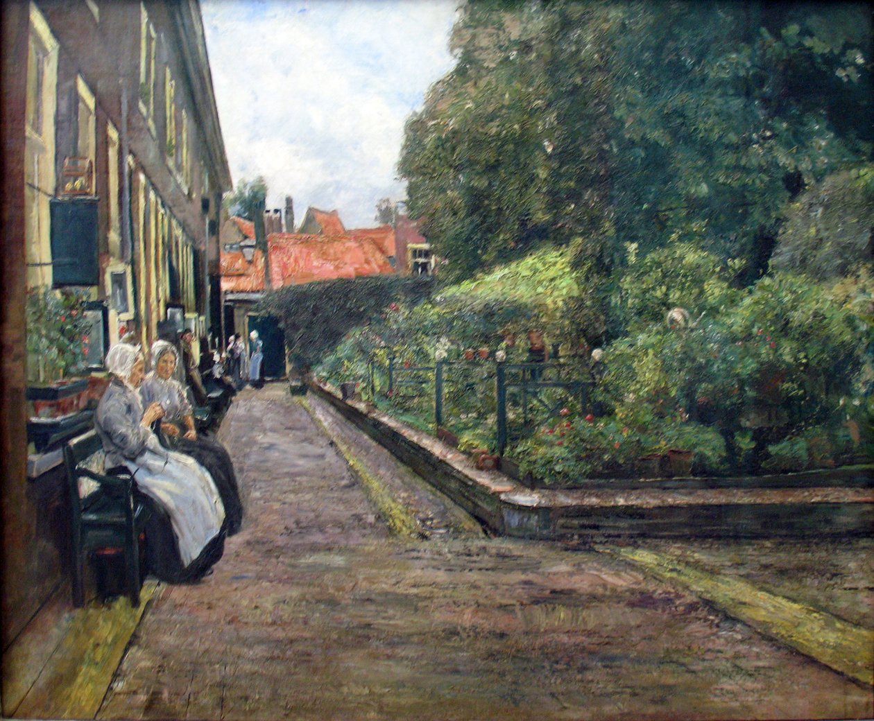 Stevenstift w Lejdzie autorstwa Max Liebermann