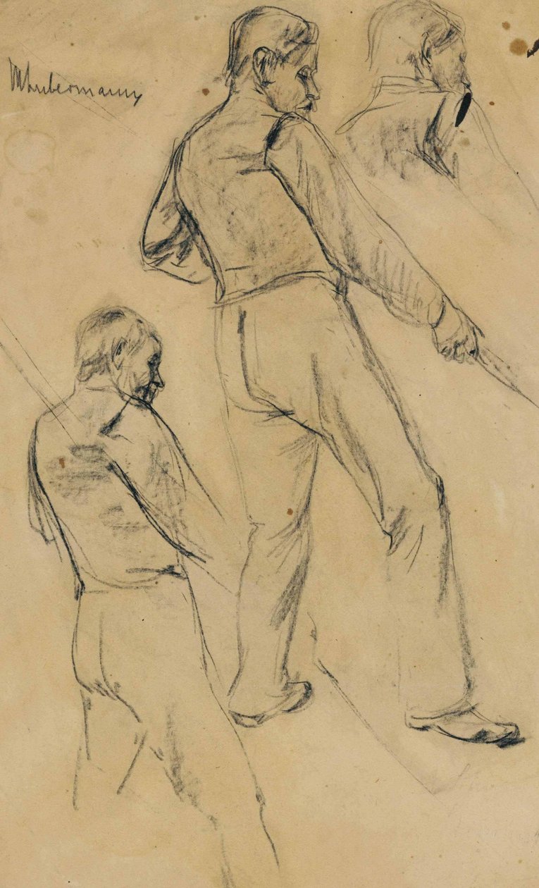Studium człowieka autorstwa Max Liebermann
