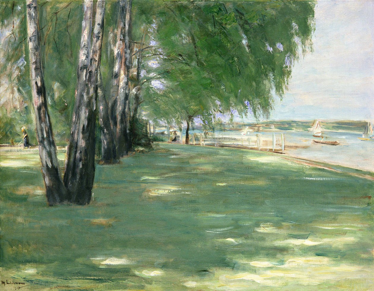 Ogród Artysty w Wannsee, 1918 autorstwa Max Liebermann