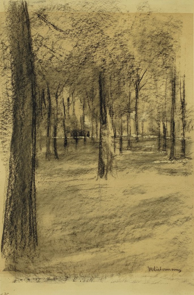 Drzewa autorstwa Max Liebermann