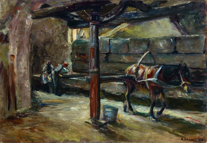 Młyn we Florencji autorstwa Max Liebermann