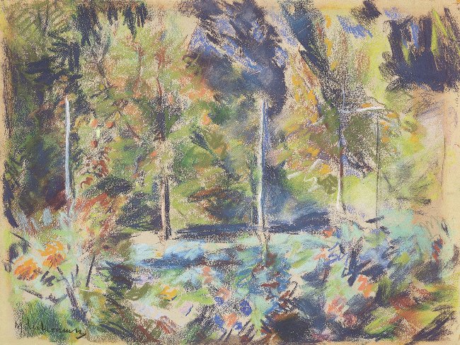 Ogród Wannsee autorstwa Max Liebermann