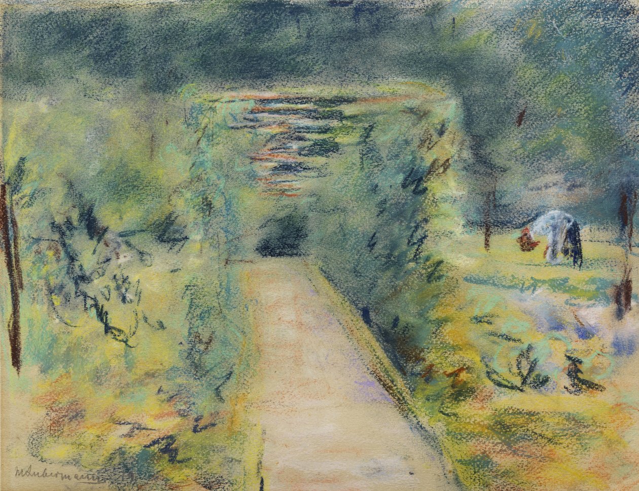 Ogród Wannsee autorstwa Max Liebermann