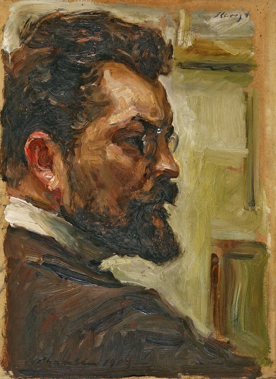 Autoportrety autorstwa Max Slevogt