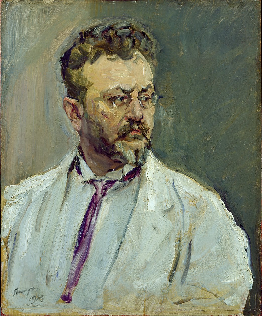 Autoportret, 1915 autorstwa Max Slevogt