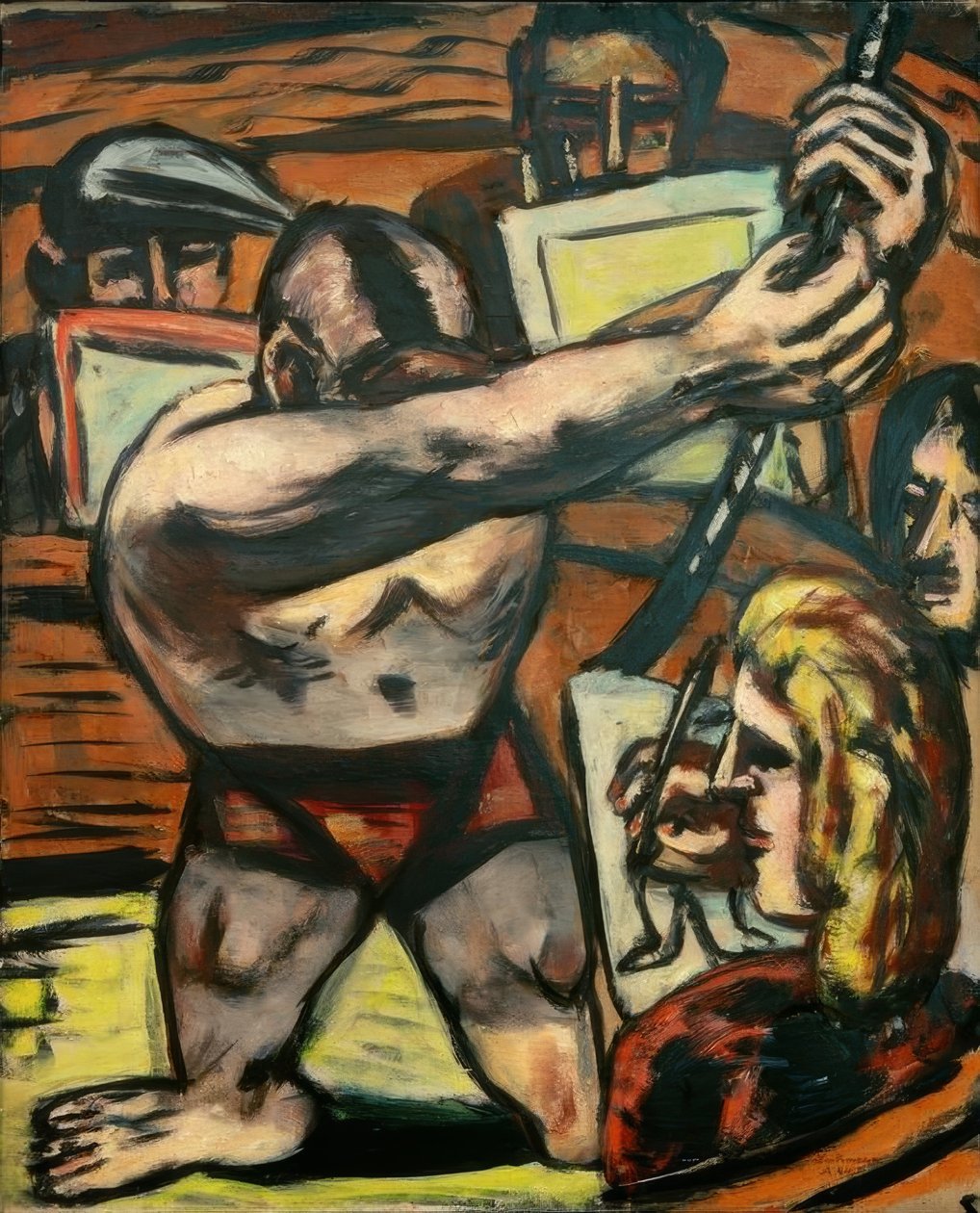 Akademie II autorstwa Max Beckmann