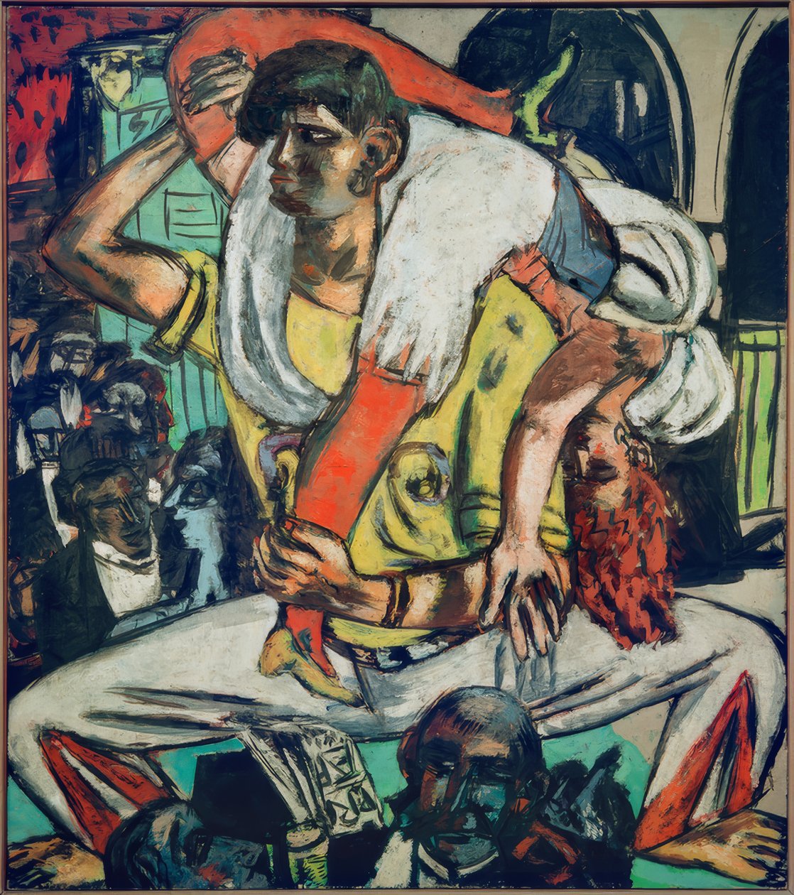 Taniec Apaczów autorstwa Max Beckmann