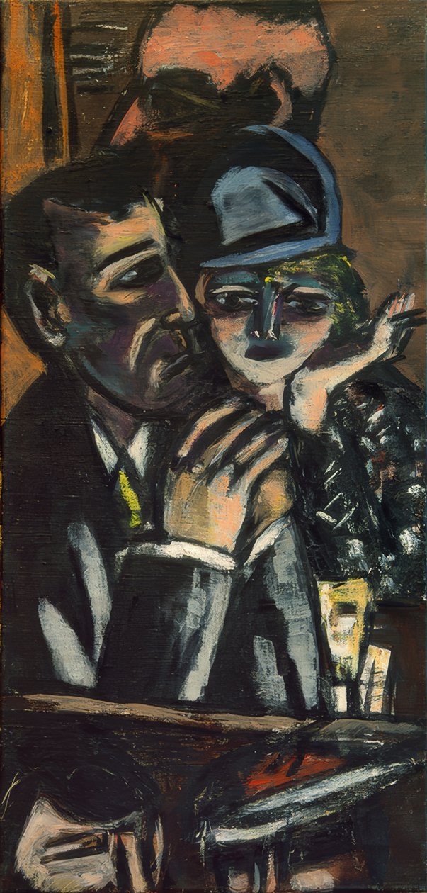 Bar, brązowy autorstwa Max Beckmann