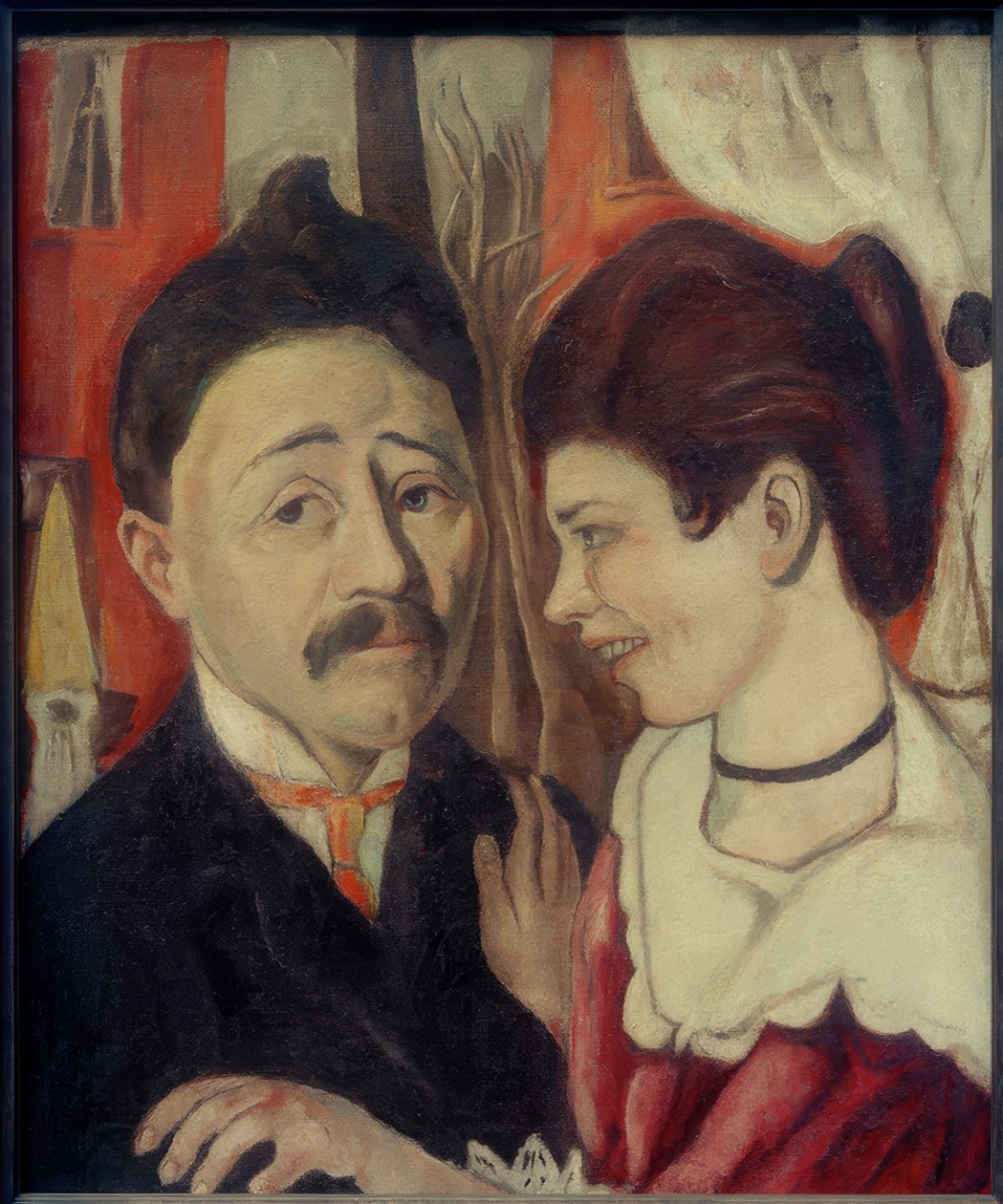 Portret pary Carla autorstwa Max Beckmann