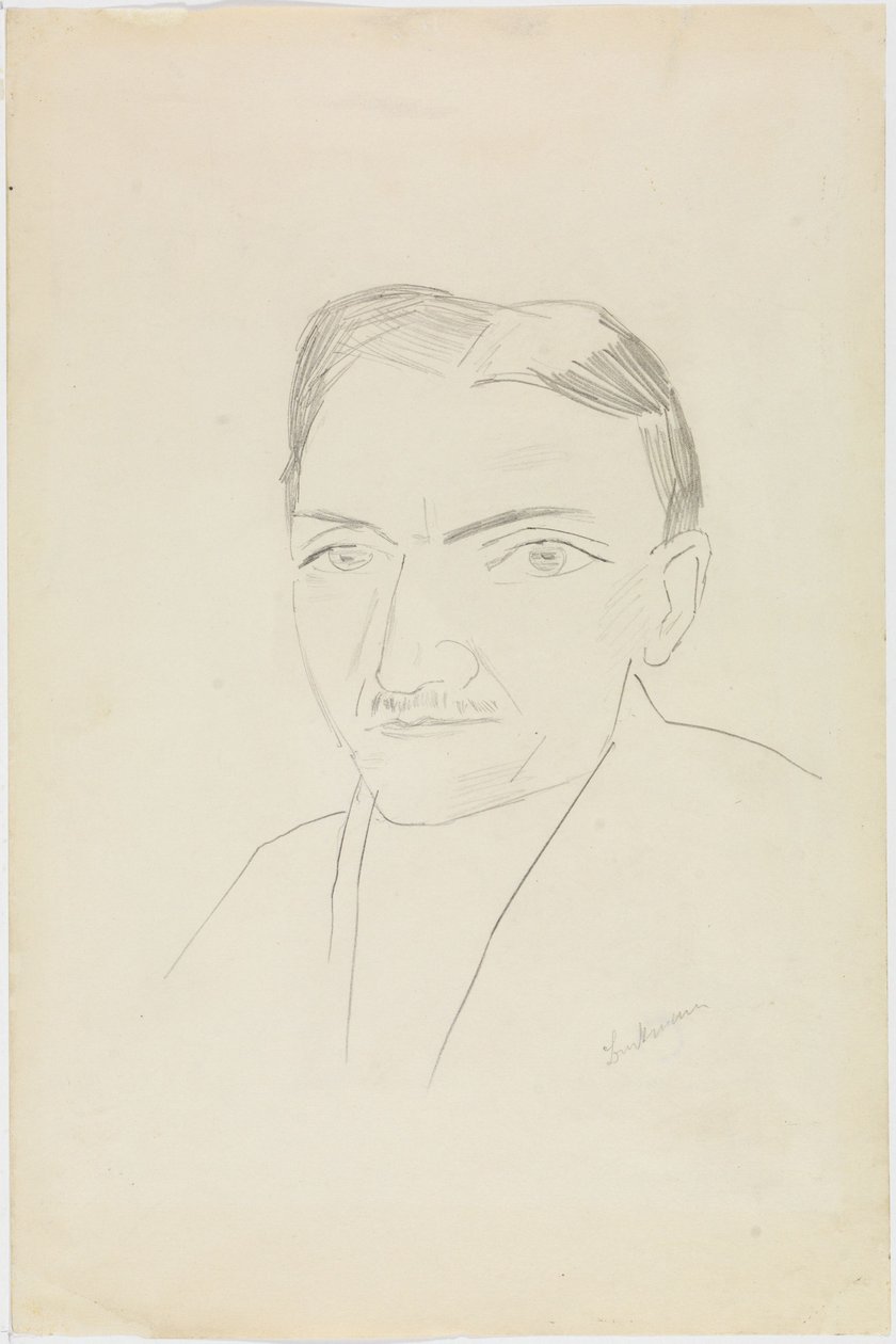 Portret Fritza Wicherta autorstwa Max Beckmann