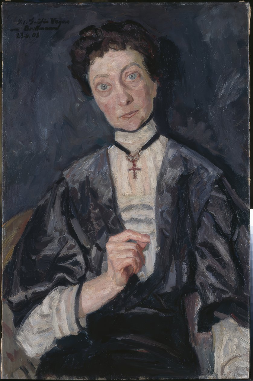 Portret hrabiny S. vom Hagen autorstwa Max Beckmann